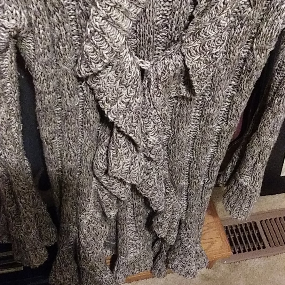 INC Concepts Ruffled Cardigan - Picture 6 of 6